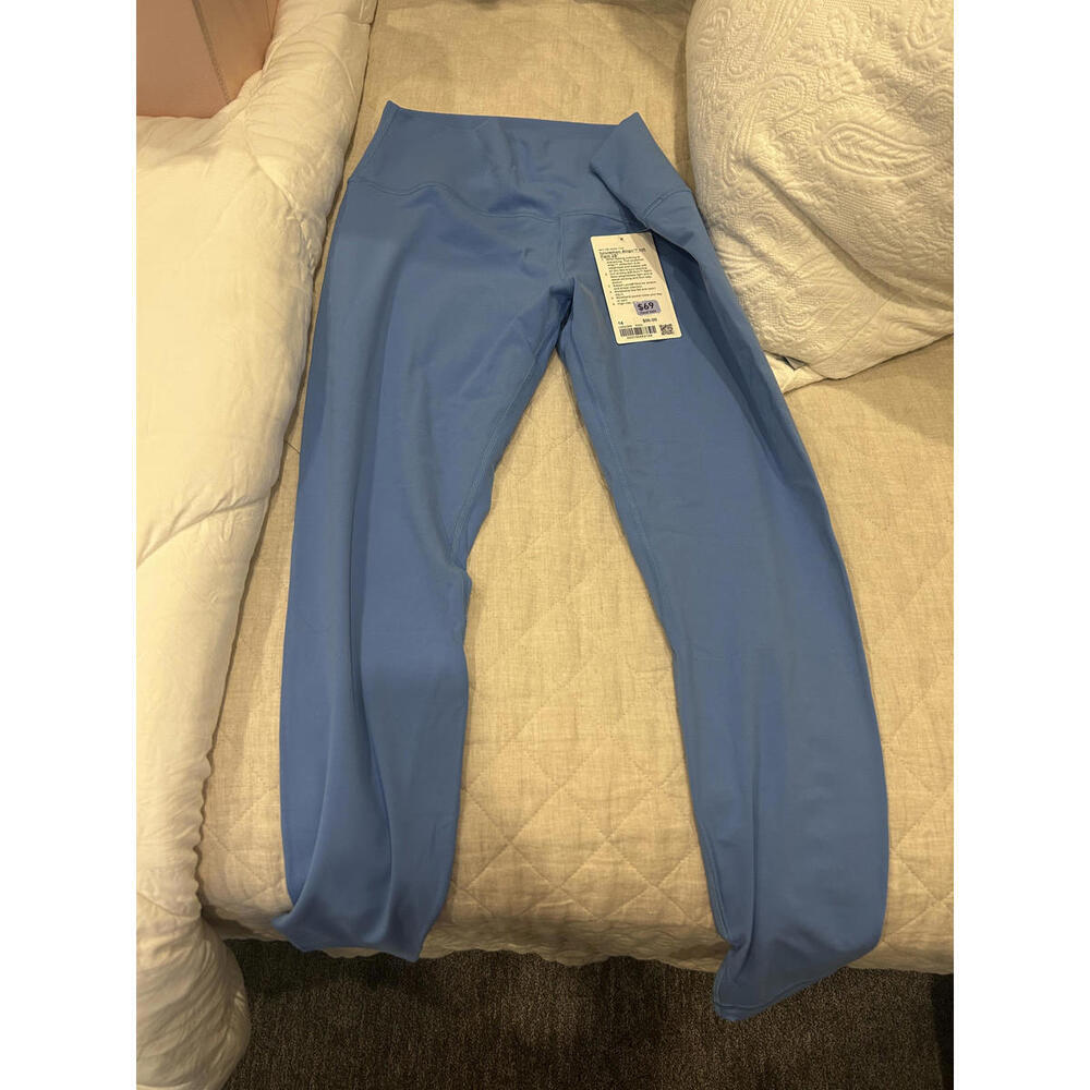 NWT Lululemon Align HR Pant 28in size 14 in Poolside